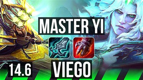 Yi Vs Viego Jng Rank 1 Yi Quadra 300 Games Euw Challenger 14