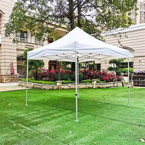 Easy Up Tent Pop Up Canopy Aluminum Folding Gazebo Tent Customizable