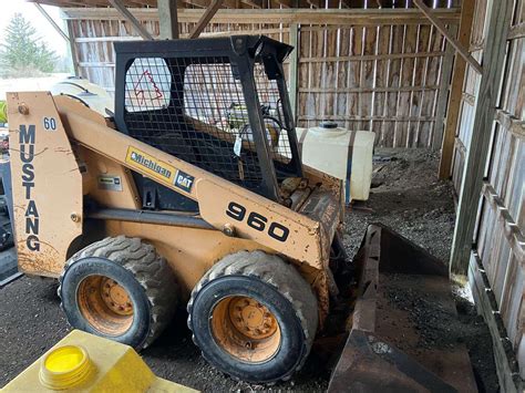 Sold Mustang 960 Construction Skid Steers Tractor Zoom