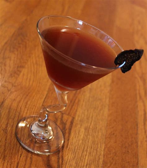 Indulge Inspire Imbibe Fig Infused Vodka Martini