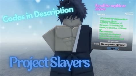 New Projects Slayers Code Project Slayers Youtube