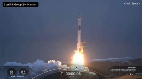 スペースx、スターリンク衛星を打ち上げ成功。総数は3717機に