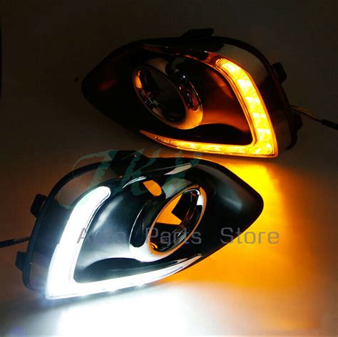 Led Drl Cover Lamp Fog Lamp Kit For Mitsubishi Outlander Sport Asx Rvr