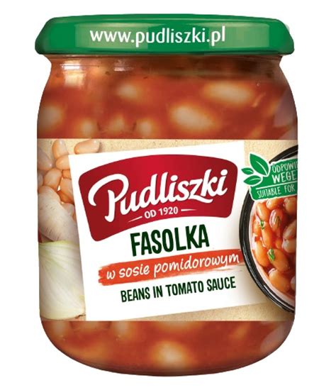 Fasolka Pudliszki W Sosie Pomidorowym G Polski Sklep Online