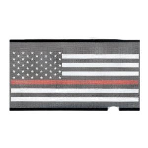 Buy Xprite ZS 0001 FLAG G1R Mesh Grille Insert With Firefighter Red