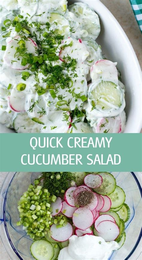 Creamy Dilled Cucumber Salad Artofit