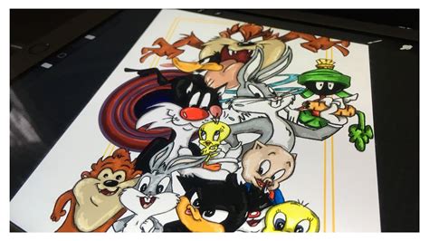 Drawing The Looney Tunes Youtube