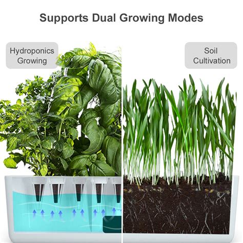 Hydroponics Growing System Kit Smart Garden Pro White My Smart Garden