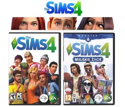 THE SIMS 4 DODATEK MIEJSKIE ŻYCIE BOX PŁYTA PC PL 6629492896