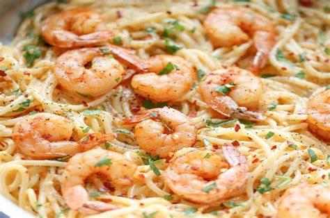 Spaghetti Aux Crevettes Et Beurre Lail Bon Savoir