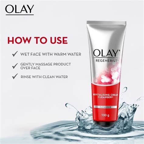 Buy Olay Regenerist Cleanser Face Wash For Plump Bouncy Skin With