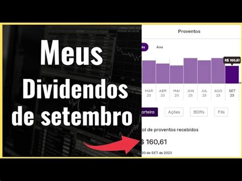 Meus Dividendos De Setembro Perdi A Data Vou Ficar Sem Dividendos