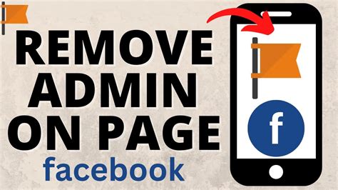 How To Remove Admin From Facebook Page Youtube