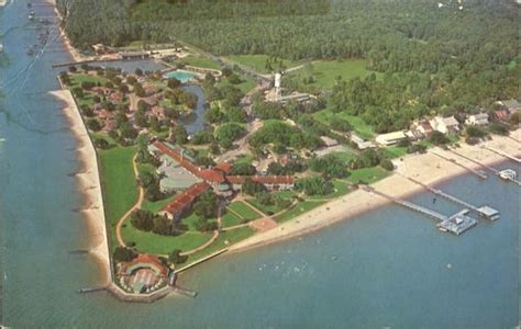 Aerial View Of Grand Hotel Point Clear, AL