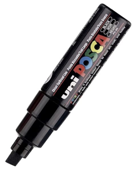 Posca Markers Paint Markers Uni Posca Mm Broad Chisel Pc K