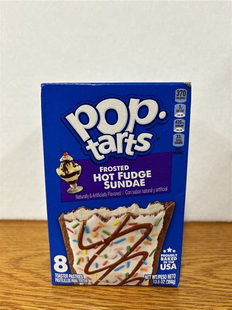 Kelloggs Pop Tarts Frosted Hot Fudge Sundae Toaster Pastries 135 Oz Box 8 Ct Ebay