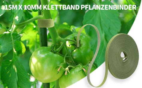 Yoosso M Pflanzenbinder Klett Mm Kabelbinder Wiederverschlie Bar