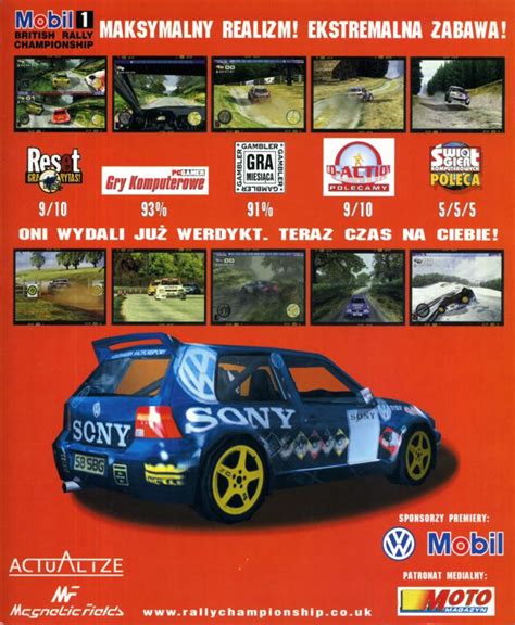 Mobil 1 Rally Championship 2000 PlayStation Box Cover Art MobyGames