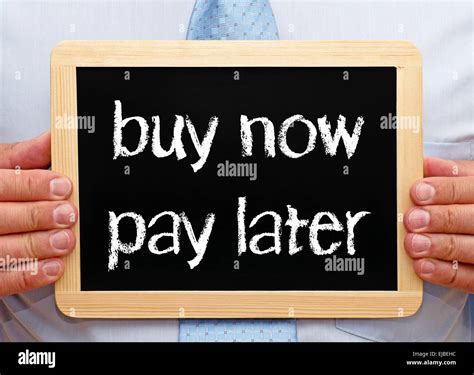 Buy Now Pay Later Stock Photo Alamy