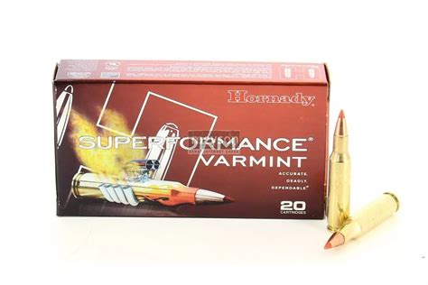 Cartouches 222 Rem 50 Gr V MAX Superformance Hornady