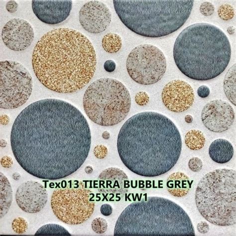 Jual Keramik Lantai Kamar Mandi Kasar Tierra Bubble Grey 25x25 Kw1