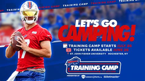 Bills announce 2023 Training Camp dates & times