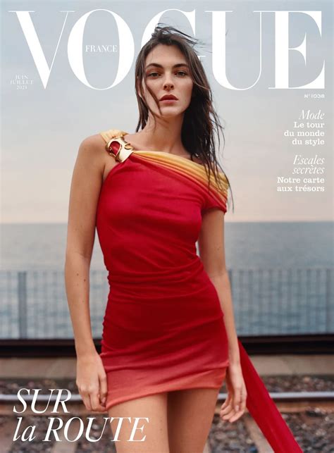 【封面】vogue西班牙版、德國版、義大利版2023年6月號、vogue法國版2023年67月號封面 娛樂版｜popdaily 波波黛莉