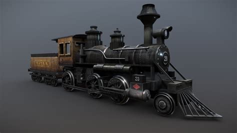 Locomotive Download Free 3d Model By Yanix D89f7d5 Sketchfab