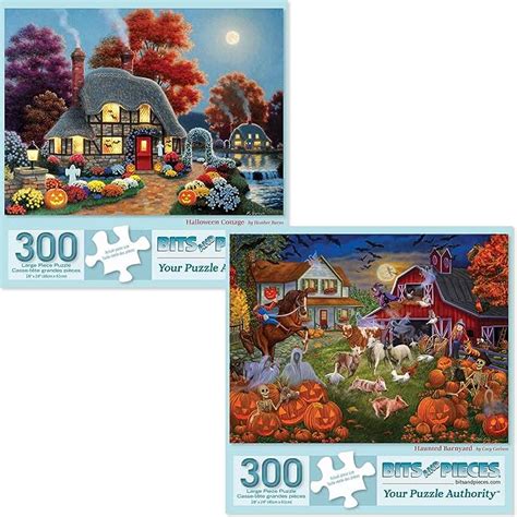 Amazon Bits And Pieces Value Set Of Two Piece Jigsaw