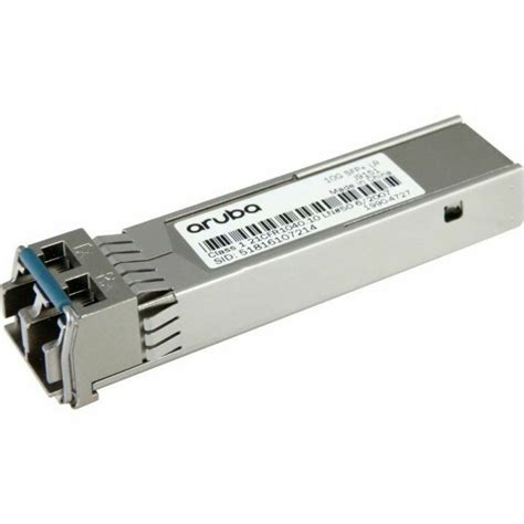 Aruba 10G SFP LC LR 10km Singlemode Transceiver