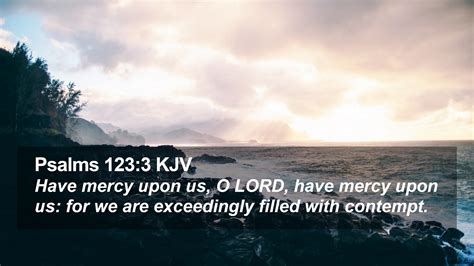 Psalms 1233 Kjv Desktop Wallpaper Have Mercy Upon Us O Lord Have