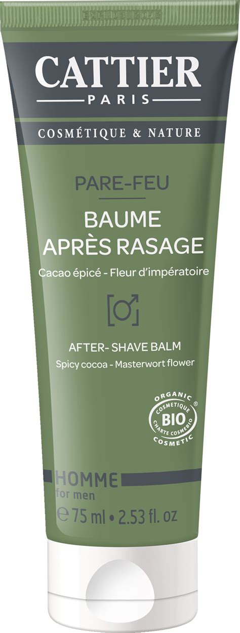 HOMME Baume Après Rasage Pare Feu Bio 75 ml Pharmacie