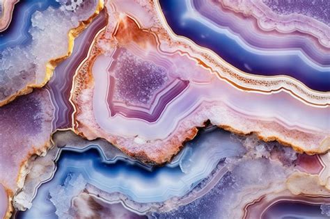 Premium AI Image A Colorful Agate Wallpaper That Is Titled Agate