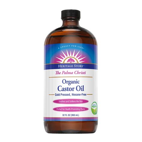 Castor Oil Organic Cold Pressed Finally Fertile