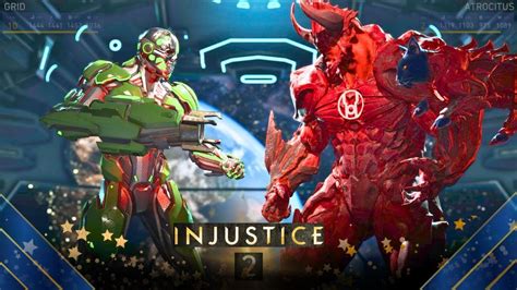 Injustice 2 Grid Vs Atrocitus YouTube