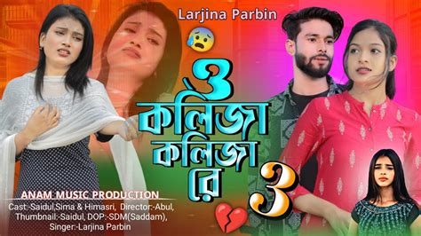 ও আমার কলিজা কলিজা রে 2 O Kolija Kolija Re Gaan Larjina Parbin