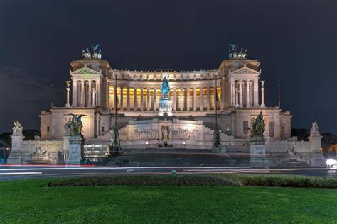 The Monument To Victor Emmanuel Ii Altar Of The Fatherland Piazza