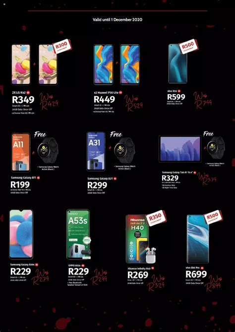 Vodacom Black Friday Deals & Specials 2021