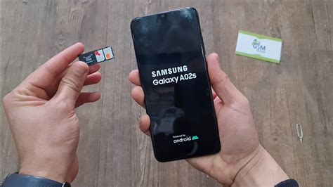 Insert Sim And Sd Card Samsung Galaxy A02s Dual Sim And Memory Gsm