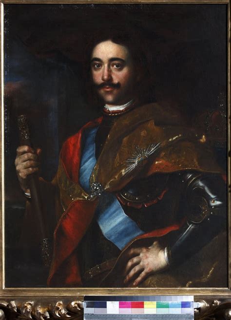 Portrait De L Empereur Pierre Ier Le Grand 1672 1725 Jan Johann