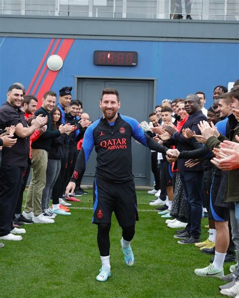 PHOTOS Messi Makes Heroic Return To PSG After World Cup Victory