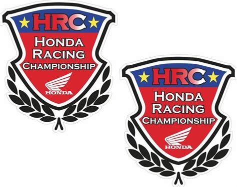 Zen Graphics Honda Hrc Honda Racing Decals Stickers