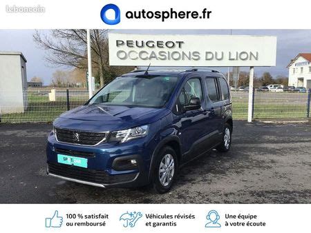 PEUGEOT RIFTER Peugeot Rifter Moteur Electrique 136ch 100 Kw Et