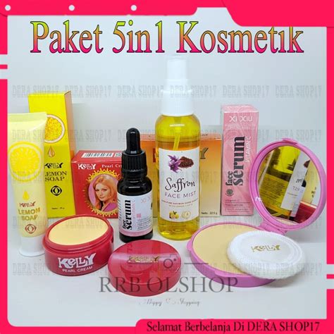 Jual DERA SHOP Paket Kelly Kosmetik 5in1 Plus Serum Xiu Xiu Vitamin C