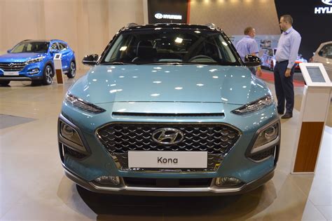 Hyundai Kona Front At 2017 Dubai Motor Show