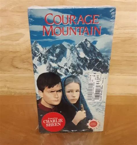 Courage Mountain Vhs Vcr Video Tape Used Movie Charlie Sheen