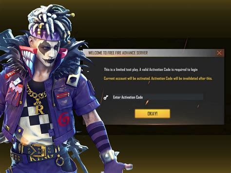 Free Fire Ob Advance Server Activation Codes List How To Get And