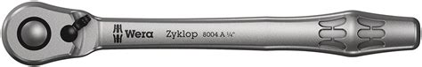 Wera 8004 A Zyklop Metal Ratchet With Switch Lever And 1 4 Drive