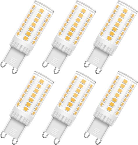 G9 Led Bulb Dimmable 5w 40 Watt T4 G9 Halogen Equivalent 3000k Warm