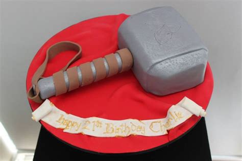 Thor s Hammer Mjölnir cake Geburtstag